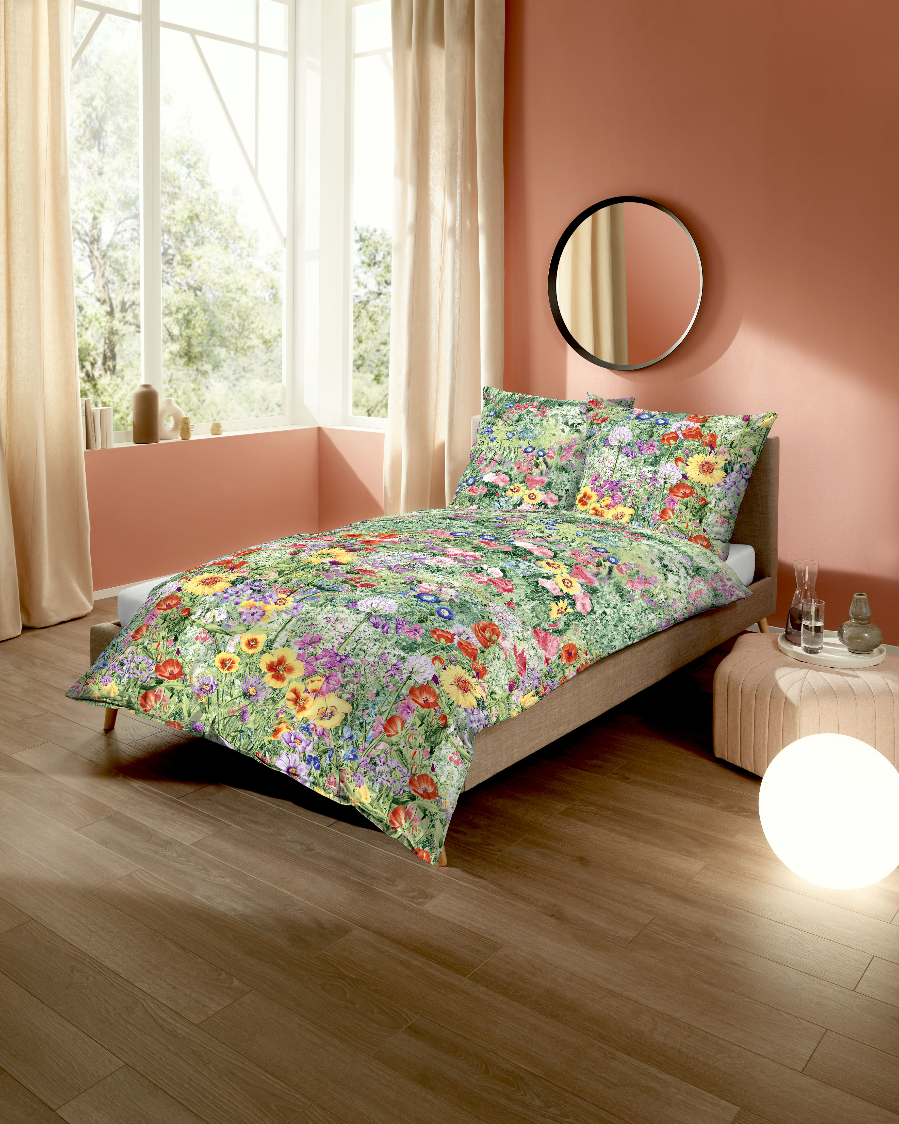 Mako Satin Bettwäsche bunt